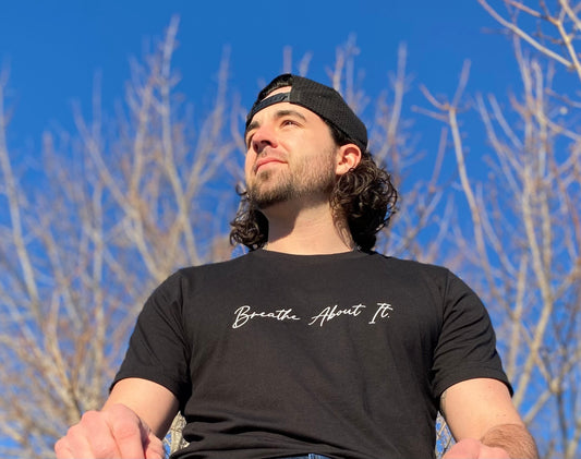 Breathe About It T-Shirt: Mental Health Matters